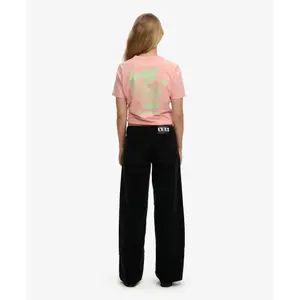 Pantalón de pana baggy mujer Superdry image-5