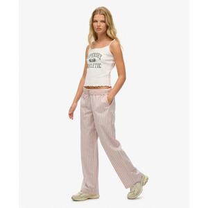 Ekologiska randiga kvinnors byxor med resår. Superdry image-3