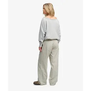 Striped Trousers for women Superdry Bio image-4