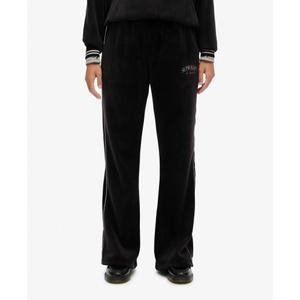 Pantalón de chándal de terciopelo mujer Superdry Country Club image-1
