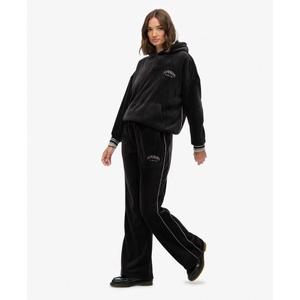 Pantalón de chándal de terciopelo mujer Superdry Country Club image-5