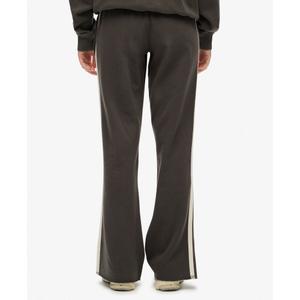 Pantalones de chándal acampanados de rayas para mujer Superdry Athletic image-3