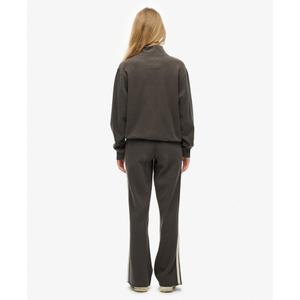 Pantalones de chándal acampanados de rayas para mujer Superdry Athletic image-4