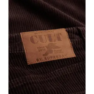 Pantalones de pana anchos para mujer Superdry image-1
