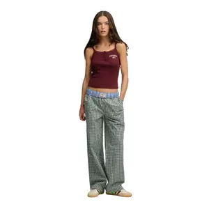 Women's Trousers Superdry Mini Check image-1