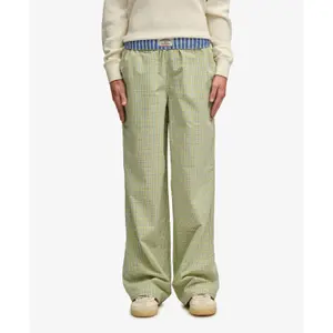 Women's Trousers Superdry Mini Check image-1