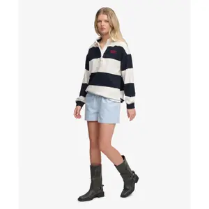 Short a quadri in cotone donna Superdry image-3