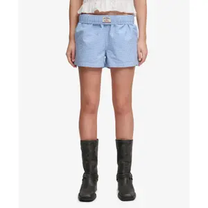 Short a quadri in cotone donna Superdry image-3