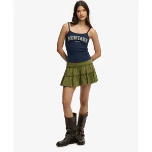 Mini rok van jersey voor dames Superdry image-1