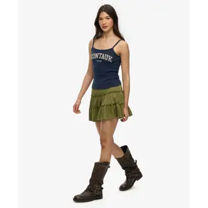 Mini rok van jersey voor dames Superdry image-5
