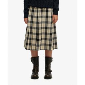 Vrouwen geruite plissérok Superdry image-5