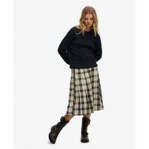 Vrouwen geruite plissérok Superdry image-6