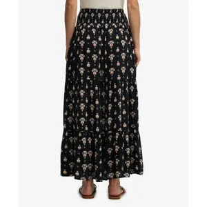 Long printed skirt for women Superdry image-2
