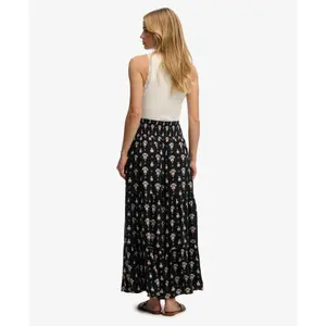 Long printed skirt for women Superdry image-3