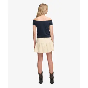 Embroidered Trim Mini Skirt Women Superdry image-4