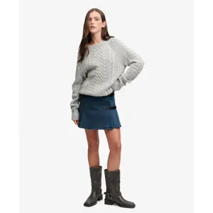 Γυναικεία τζιν φούστα Superdry Athletic Essentials image-1