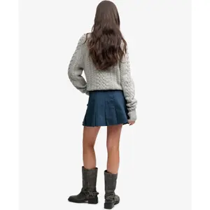Γυναικεία τζιν φούστα Superdry Athletic Essentials image-2