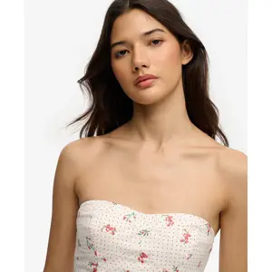 Vestido mini corset con tirantes para mujer Superdry image-5
