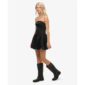 Mini bandeau dress with puffed skirt for women Superdry image-5