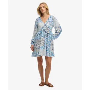 Women’s woven ruffle mini dress Superdry image-2