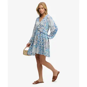 Women’s woven ruffle mini dress Superdry image-3