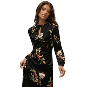 Women's jacquard long dress Superdry image-3