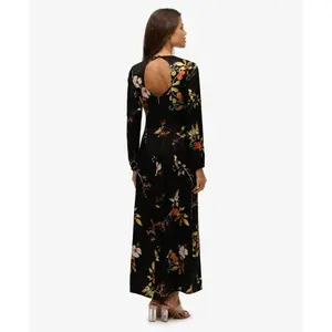 Women's jacquard long dress Superdry image-4