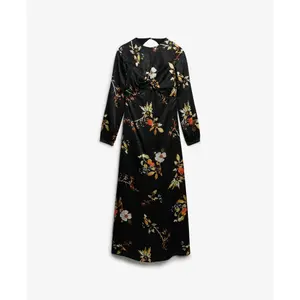 Women's jacquard long dress Superdry image-0