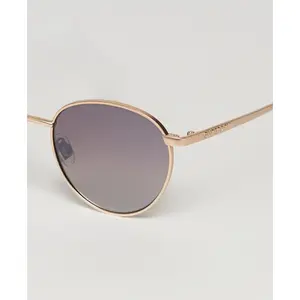 Round Metal Sunglasses for Women Superdry SDR image-2