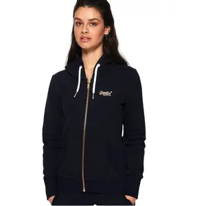 Women's zip-up hoodie Superdry Elite Orange Label image-1