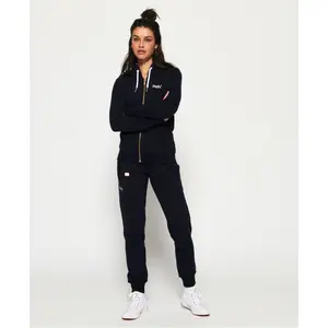 Women's zip-up hoodie Superdry Elite Orange Label image-2