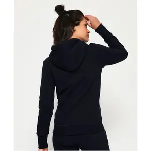 Women's zip-up hoodie Superdry Elite Orange Label image-3