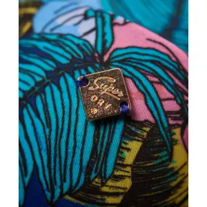 Women's hibiscus print bikini top Superdry Pop image-5