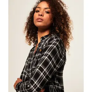 Women's long sleeve shirt Superdry Maya Supersize image-5