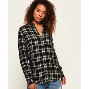 Women's long sleeve shirt Superdry Maya Supersize image-1