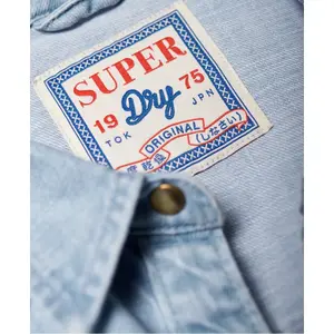 Women's denim shirt Superdry Western image-5