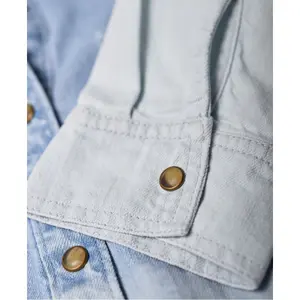 Women's denim shirt Superdry Western image-6