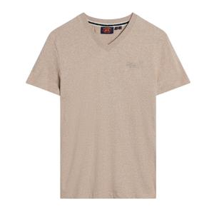 m1011170a-9xe-t-shirt-met-v-hals-van-biologisch-katoen-superdry-essential-gevlekt-reekalf