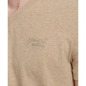 Camiseta orgánico con cuello de pico Superdry Essential image-3