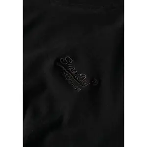 V-neck T-shirt with embroidered logo in organic cotton Superdry image-4