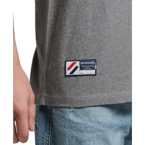 T-shirt de algodão orgânico Superdry Code Essential image-3