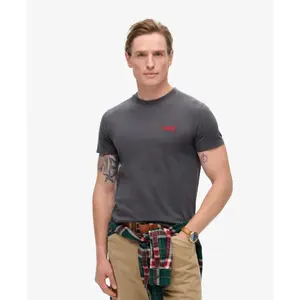 T-Shirt aus Bio-Baumwolle Superdry Essential Logo image-2