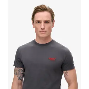 T-Shirt aus Bio-Baumwolle Superdry Essential Logo image-4