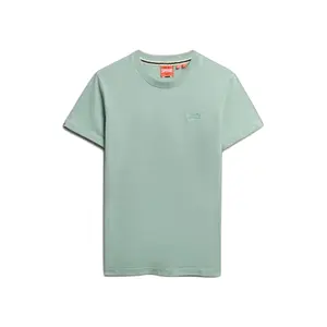 Camiseta con logo de algodón Superdry Essential image-0