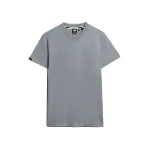 Camiseta con logo de algodón Superdry Essential image-0