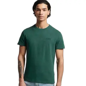 T-Shirt mit Vintage-Logo-Stickerei aus Bio-Baumwolle Superdry image-1