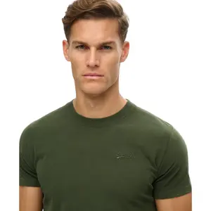 Camiseta con logo bordado Superdry Essential image-4