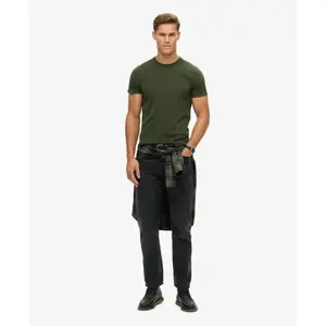 Camiseta con logo bordado Superdry Essential image-1