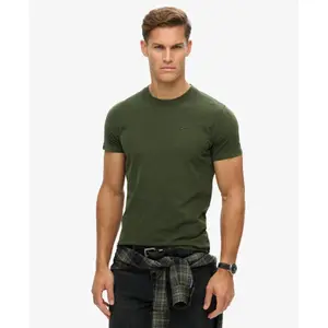 Camiseta con logo bordado Superdry Essential image-2