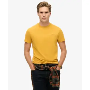 Camiseta con logo bordado Superdry Essential image-1